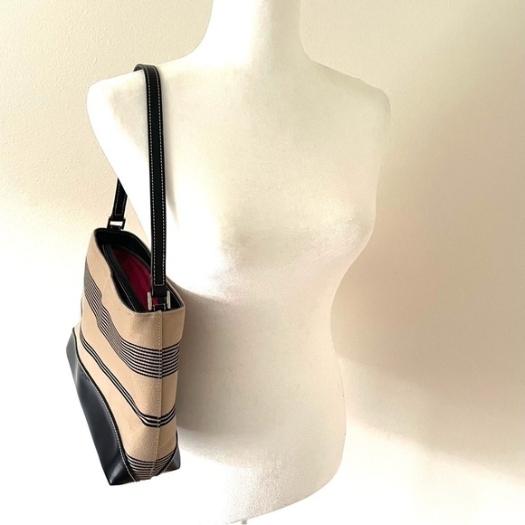 Vintage Kate Spade Shoulder Bag – Retired Beige & Black Classic 🖤✨ - Picture 3 of 16